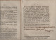 Loi Relative Aux Messageries Et Voitures - 1791 - Departement Du Var - 7 Pages - 1701-1800: Précurseurs XVIII