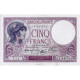 FAY 04/12 - 5 FRANCS VIOLET - 19/10/1939 - SUPERBE + - PICK 83 - 5 F 1917-1940 ''Violet''