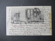 Griechenland 1903 Ganzsache Bild PK Athen Temple D'Erechtee Nach Otterup Dänemark Mit Ank. Stempel / Gitterstempel - Postwaardestukken