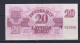 LATVIA - 1992 20 Rublis AUNC/XF Banknote - Latvia