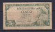 SPAIN - 1954 5 Pesetas Circulated Banknote - 5 Peseten