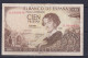 SPAIN - 1965 100 Pesetas Circulated Banknote (Torn And Taped) - 100 Peseten