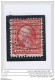 USA:  1908/09  G. WASHINGTON  -  2 C. USED  STAMP  -  PERFIN  -  D. 12  -  YV/TELL. 168 - Perfins