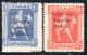 2402. GREECE. THRACE 1920 1,2 DR. LITHO #78,79 MNH - Thracië