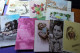 Delcampe - Lot X  251  Stuks   Vnl Fantasie Postkaarten  Hoefijzers Nieuwjaar Vrouwen Kinderen.. - 100 - 499 Karten