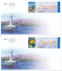 Israel FDC 14-8-2011 Massad ATM Eilat Red Sea Horse Fish Underwater Observatory Complete On 5 Covers With Cachet - FDC