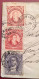 LA PLATA1892 5c Rivadavia TWO DIFFERENT PRINTINGS ! +2c (1890)cover>Castel S.Pietro, Ticino TI, Schweiz (Argentina Brief - Covers & Documents