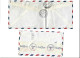 CUBA - POSTAL HISTORY LOT OF 4 COVERS - AIRMAIL CENSORED - Luftpost