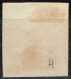 Luxembourg - 1859 - Y&T N° 4, Non Dentelé. Trace D'oblitération Au Coin Inférieur Droit. - 1859-1880 Wappen & Heraldik