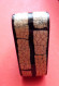 Boite De  6 Ronds De Serviette En Bois Laqué Noir Et Coquilles D’Œuf  - Travail Artisanal Asiatique - Arte Asiatica