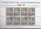 2002  Liechtenstein Mi. 1297-8 Used   Liechtensteinische Briefmarkenausstellung LIBA ’02, Vaduz: 90 Jahre Briefmarken V - Gebraucht