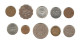 344/ Lot : 10 Monnaies : Hong-Kong - Hongrie - Jamaïque - Guernesey - Lituanie - Djibouti - Koweit - Collections & Lots