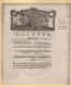 Decret De La Convention Nationale - 1792 - Nomination Directeurs Controleurs Des Postes - Departement Des Vosges - 1701-1800: Precursors XVIII