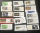 30 Ireland Framas Label Used Various Including Birds Etc - Franking Labels