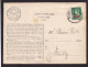 DDFF 674 - Carte De Service Des Chemins De Fer TP S 17 Mercure FORRIERES 1936 - Verso Cachet De La Gare - Storia Postale