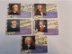 DUITSLAND/ GERMANY  SERIE 5X CHIPCARD  COMPONISTEN / WAGNER/BEETHOVEN/VERDI/MOZART/BACH /  USED    **16176** - K-Series : Série Clients