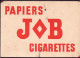 Buvard ( 21.5 X 15 Cm ) " Job " Papiers Cigarettes ( Pliures, Taches écritures ) - C