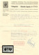 SUISSE - Z 17 II  5 RAPPEN CROIX NON ENCADREE STEIN C2 PAIRE POSITION 11/12 - OBLITEREE - CERTIFICAT MOSER-RAZ - 1843-1852 Federal & Cantonal Stamps