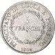 États Italiens, Felix And Elisa, 5 Franchi, 1808/7, Firenze, Argent, TTB - Lucca