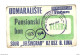 *croatia Tucepi Vacation Center Jelsingrad Diner Voucher  1983-84   2 Stamps Round  C35 - Croatie