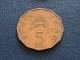 Münze Münzen Umlaufmünze Tansania 5 Senti 1966 - Tansania