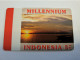 GRIEKENLAND/GREECE / €5,- PREPAID CARD/ INDONESIA / MILLENIUM / BOAT     Fine Used Card  **16217 ** - Greece