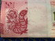 YEAR OF THE SNAKE - 2012 BANCO NACIONAL ULTRAMARINO 10 PATACAS UNC X 100 RUNNING NUMBERS, ORIGINAL BUNDLE - Macau