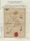 1815 Voorloper Met Inhoud, Vanuit Mons Dd. 29 Maart 1815, (zwarte Naamstempel MONS + PP, Herland 63), Naar Londen (Engel - 1815-1830 (Période Hollandaise)