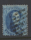 N° 15 20c. Blauw, 8 Balkenstempel, P.208-St.-Josse-Ten-Noode (moeilijk Leesbaar), Zm/m/ntz (COBA +€200) - 1863-1864 Médaillons (13/16)