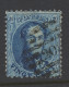 N° 15 20c. Blauw, 8 Balkenstempel, P.208-St.-Josse-Ten-Noode (moeilijk Leesbaar), Zm/m/ntz (COBA +€200) - 1863-1864 Medaillen (13/16)