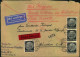 1937, Schwerer Luftpost Eolbrief BERLIN - NPNCHEN - Storia Postale