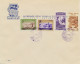 RUMÄNIEN 15.5.1956, Erstflug Deutsche Lufthansa Ost „BUKAREST – BERLIN-OST“ M. Viol. SST „BERLIN-PRAG-BUDAPEST-SOFIA-BUK - Lettres & Documents