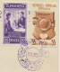 RUMÄNIEN 15.5.1956, Erstflug Deutsche Lufthansa Ost „BUKAREST – BERLIN-OST“ M. Viol. SST „BERLIN-PRAG-BUDAPEST-SOFIA-BUK - Brieven En Documenten