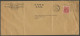 1943 Cover 4c War OHMS Perfin Toronto Ontario To USA Wartime Prices - Postal History