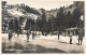 Partie De Curling Et Hôtel De Sonloup Patinoire Patin Patineurs - Montreux