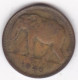 Congo Belge, 1 Franc 1946 Eléphant, En Laiton , KM# 26 - 1945-1951: Regencia