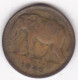 Congo Belge, 1 Franc 1946 Eléphant, En Laiton , KM# 26 - 1945-1951: Reggenza
