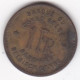 Congo Belge, 1 Franc 1946 Eléphant, En Laiton , KM# 26 - 1945-1951: Reggenza