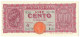 100 LIRE ITALIA TURRITA TESTINA 10/12/1944 SPL - Regno D'Italia – Other