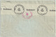 SUÈDE / SWEDEN 1941 Facit.244 35 öre Violet-carmine On (Danish) Censored Cover From SÖDERHAMN To ODENSE, Denmark - Storia Postale