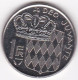 Monaco . 1 Franc 1986 Rainier III, En Nickel - 1960-2001 New Francs