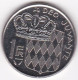 Monaco . 1 Franc 1986 Rainier III, En Nickel - 1960-2001 Nouveaux Francs