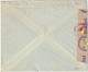 SUÈDE / SWEDEN 1944 Strip Of 4xFacit.351A 5 öre Green On (German) Censored Cover From LUND To OSLO, Norway - Storia Postale