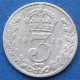 UK - Silver 3 Pence 1913 KM# 813 George V (1910-1936) - Edelweiss Coins - Autres & Non Classés