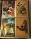 Delcampe - Costumi Tradizionali Collezione 105 Cartoline - Verzamelingen & Kavels