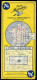 Carte Routière N° 74 Du Pneu Michelin - Lyon Genève - 11,5 X 25 Cm  - 1963 - Cartes Routières