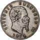 Italie, Vittorio Emanuele II, 5 Lire, 1874, Milan, Argent, TB, KM:8.3 - 1861-1878 : Victor Emmanuel II.