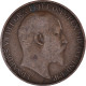 Monnaie, Grande-Bretagne, 1/2 Penny, 1909 - C. 1/2 Penny