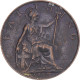 Monnaie, Grande-Bretagne, Farthing, 1912 - B. 1 Farthing