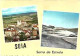 Portugal & Marcofilia, Seia, Vista Parcial E Neve, Serra Da Estrela, Multi, Almada 1971 (416) - Brieven En Documenten